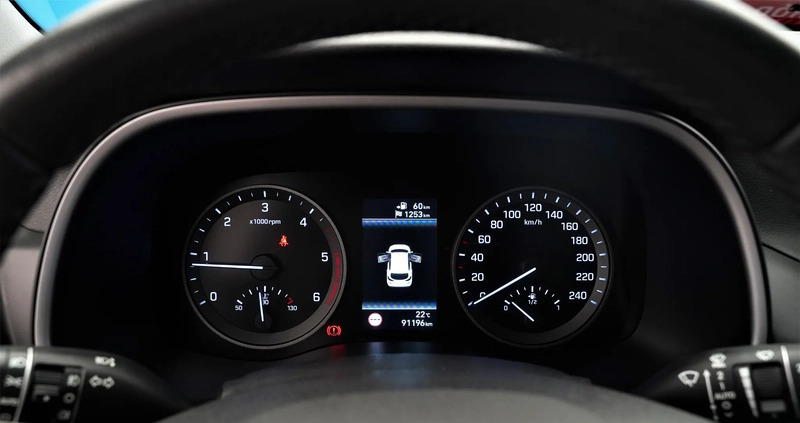 Hyundai Tucson cena 93990 przebieg: 80900, rok produkcji 2019 z Ryn małe 781